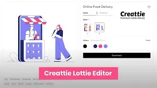 How to edit Lottie animations on Creattie