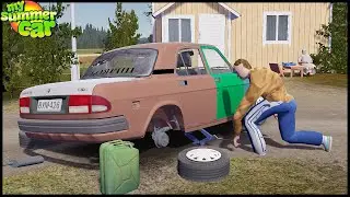 Купил ВОЛГУ Из ПОД ДЕДА! Восстановим? - My Summer Car