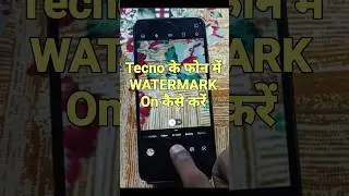 How to Add Camera Watermark in Tecno Spark 10c