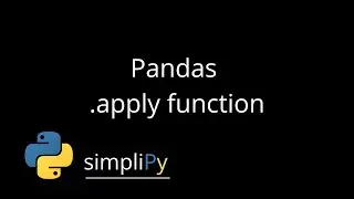 Pandas apply function