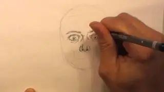 How to Quickly Sketch a Surprised Face in a Few REAL Minutes (No Time Lapse!)