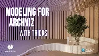 Modeling for Archviz With tricks | in 3Dsmax