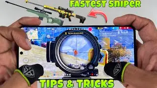 fastest double sniper tips and tricks with handcam tutorial free fire