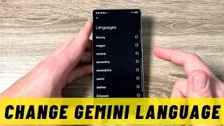 How to Change GEMINI AI Language on Samsung (Android) Phones