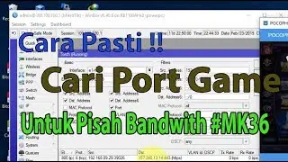 Cara Cari Port Game Mobile Legend Untuk pisahkan Bandwith 