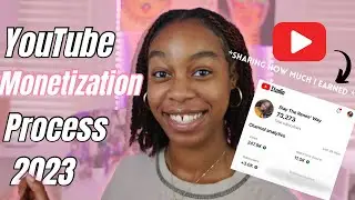 HOW TO GET MONETIZED ON YOUTUBE 2023 | How Much I Made In My FIRST MONTH Monetized on YouTube!