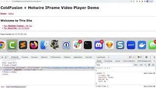 Persisting An IFrame-Based Video Player Across Page Visits With Hotwire And Lucee CFML