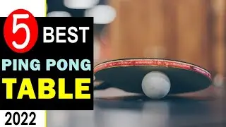 Best Ping Pong Table 2022 🏆 Top 5 Best Table Tennis Table Reviews