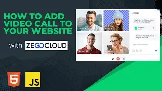 How to add video call feature in your website/app using ZEGOCLOUD video call API