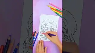 Раскрашиваем Энид 