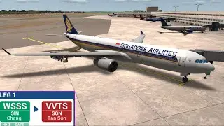RFS | Singapore Airlines SQ 178 | Singapore (WSSS) - Ho Chi Minh City (VVTS) | A330-300