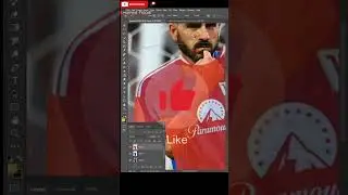 Changing Leonardo Bonucci's outfit from juventus to UnionBerlin with the help of Photoshop   