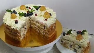 Торт 🎂 из заварного теста