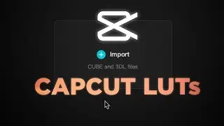 CapCut Color Grading using LUTs (FREE)