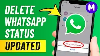 How to DELETE WHATSAPP STATUS in iPhone (New Update)