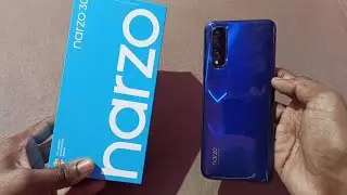 Realme Narzo 30 4g Unboxing & Review ( Racing Blue ) || 4GB + 64GB