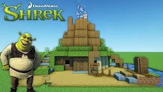 Minecraft Tutorial: How To Make Shreks Swamp House In Minecraft Shrek