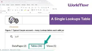 A Single Lookups Table - Caspio Tips