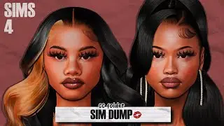 Urban Sim Dump 185 💅 + CC Folder & Sims Download | Sims 4 Create a Sim