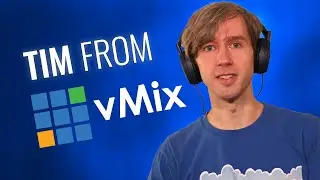 Live Streaming with vMix on PC: Interview with Tim V!