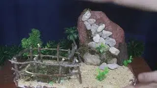 ¿Como hacer un CORRAL PARA EL BELÉN O NACIMIENTO? La forma más fácil. liclonny