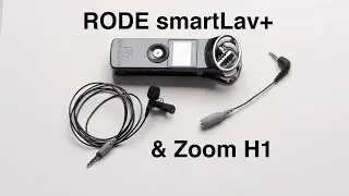 RODE smartLav+ and Zoom H1