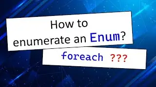 Enumerate an enum in C#?