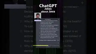 ChatGPT Jokes about Java