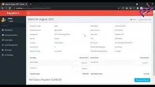 Payroll Management System in PHP MySQL with Source Code - CodeAstro