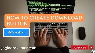 How To Create simple Download Button using Html & CSS only #html #css #create #download #button