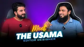 meet usama the talented pakistani editor and graphic designer