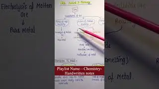 Steps involved in Metallurgy  || Unit-7 || Chemistry || Lec.35 (Part-2) || General Science