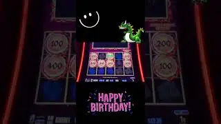 Dragon Link Birthday Present! #slots #jackpotfamous #jackpot