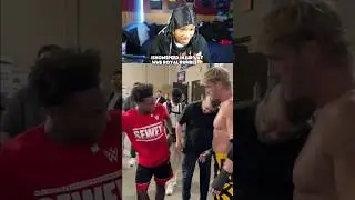 IShowSpeed showed Logan Paul his injury at WWE Royal Rumble 💔