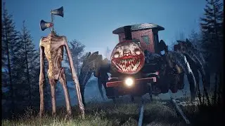 Choo Choo Charles VS SirenHead - Cinematic Animation