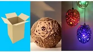 INCREDIBLE CARDBOARD CRAFTS TO MAKE AT HOME    Recycling Projects  ROOM DECOR CRAFT IDEA