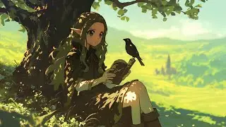 Relaxing Medieval Music - Elf Adventure, Peaceful Soft Water Sound, Mythical Bard/Tavern Ambience