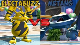 Pokemon battle revolution - Electabuzz vs Metang