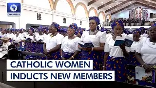 Catholic Womens Organization Inducts New Members, Raises Funds For The Needy