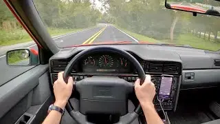 1997 Volvo 850 R 5-Speed Manual - POV Morning Drive