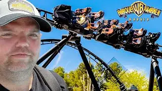 Batman Gotham City Escape IS Europe's BEST NEW Roller Coaster! | VLOG June 2023