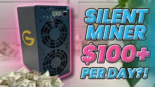 Does This New Mini Silent Miner Earn $100+ PER DAY?! Really though?