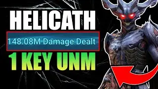 HELICATH | 1 Key UNM Clan Boss | 140+ Million Damage ! | All Difficulties ! | Raid Shadow legends