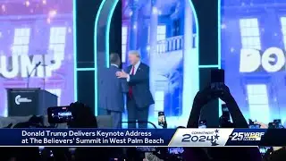 Donald Trump headlines Believers summit in West Palm Beach