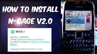 HOW TO INSTAL NGAGE V2⁉️on Emulator EKA2L1 android