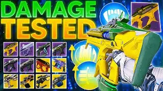 Is Scintillation The NEW Linear Fusion Rifle DPS King? (Linear Fusion Rifle DPS Testing)