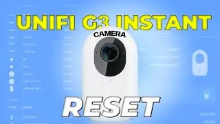 How to RESET UniFi G3 Instant Camera! Fully Explained