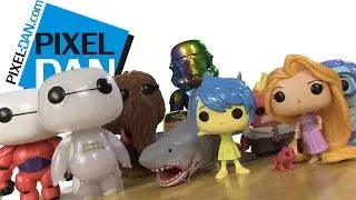 Funko Pop SDCC 2015 Exclusives Mega Unboxing and Review - Inside Out, Big Hero 6, More!