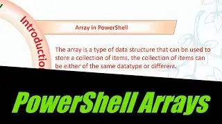 PowerShell Arrays