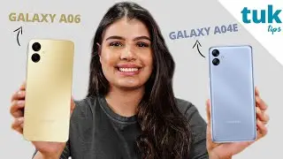 Galaxy A06 vs Galaxy A04E Qual é o MELHOR para comprar em 2024? comparativo